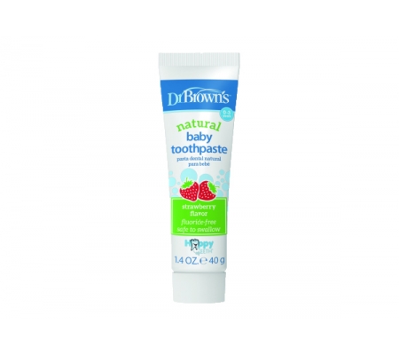 Dr. Brown's Happy Teeth Fluoride Toothpaste - Strawberry
